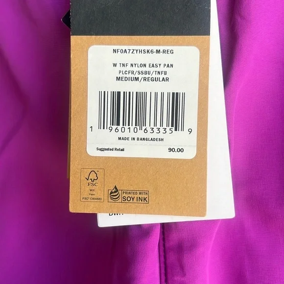 The North Face NWT Nylon Colorblock Easy Pant Womens Medium - Picture 12 of 16